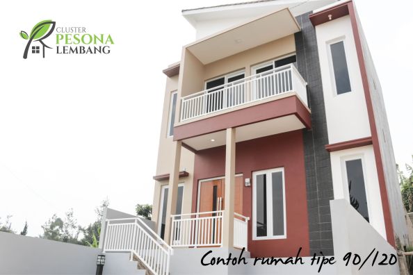 Rumah Minimalis 2 Lantai Tanpa Garasi