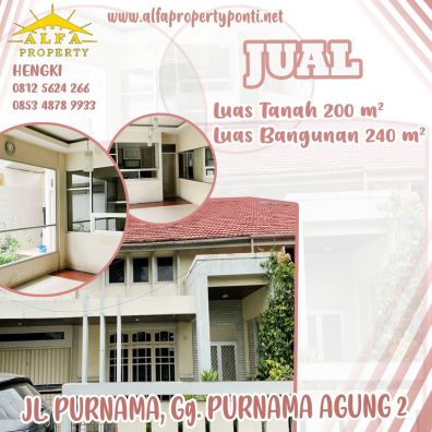 Rumah Purnama Agung 2, Pontianak, Kalimantan Barat