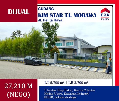 Dijual Gudang Kim Star Tanjung Morawa Jl Pelita Raya Kode Iklan E