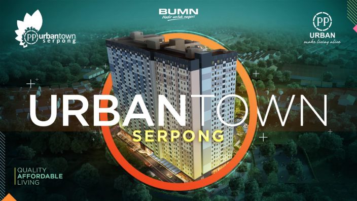 Urbantown Serpong Apartemen Tipe Studio Luas 22.80 Cicilan 2 Jutaan