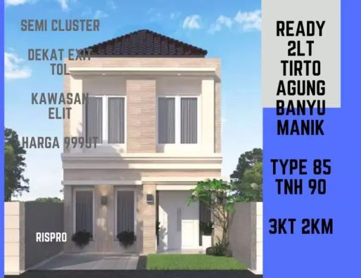 Rumah Di Tirto Agung Tembalang Undip
