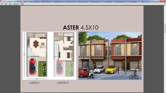 Rumah Dijual Di Sedayu City Kelapa Gading Cluster Summerwood