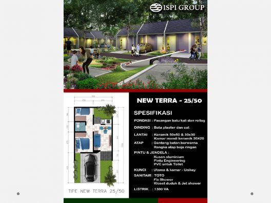  JUAL  RUMAH  CLUSTER NEW LIVERPOOL MUTIARA GADING CITY  