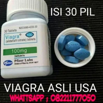 Jual Viagra USA Pfizer Obat Kuat Pria Perkasa [100 mg/30 tablet