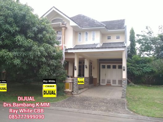 Dijual Murah Rumah Besar Asri Di Cluster Prestigeous Kota