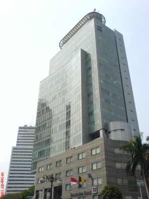 Ruang Kantor di Deutsche Bank - Thamrin Jakarta Pusat