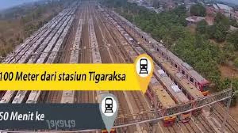 Rumah murah 100 jutaan selangkah ke stasiun kereta