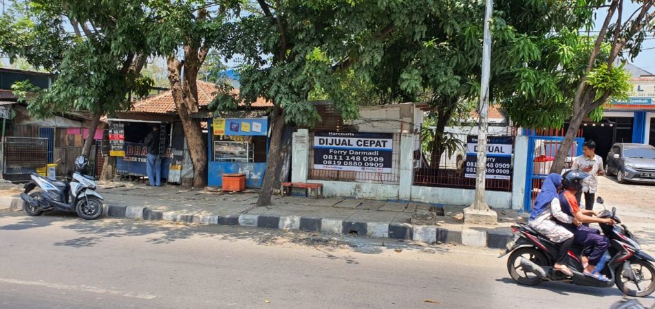 Murah Lahan komersial Depan Jalan Moh. Toha , Kota Tangerang