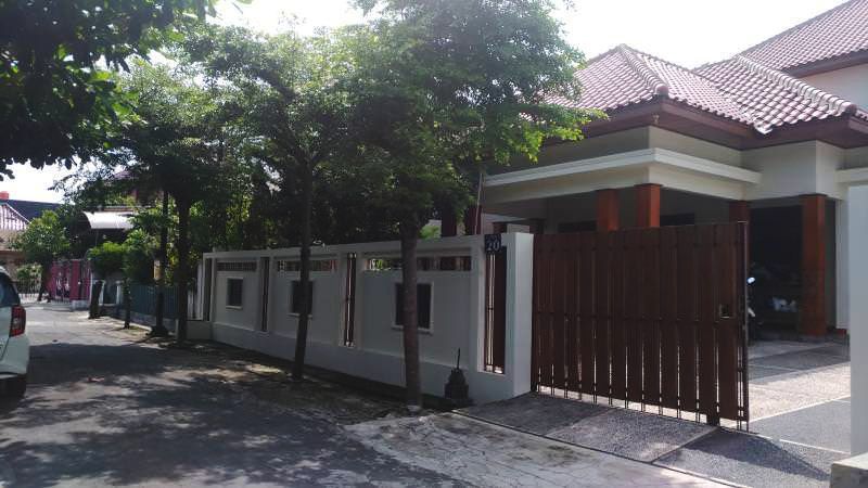  Rumah  mewah etnik  kayu  jati berkualitas 