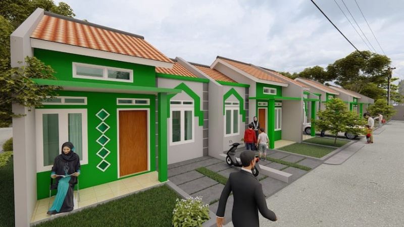  Cluster Muslim LOJI Bogor  Rumah  Mungil Nuansa Islami 