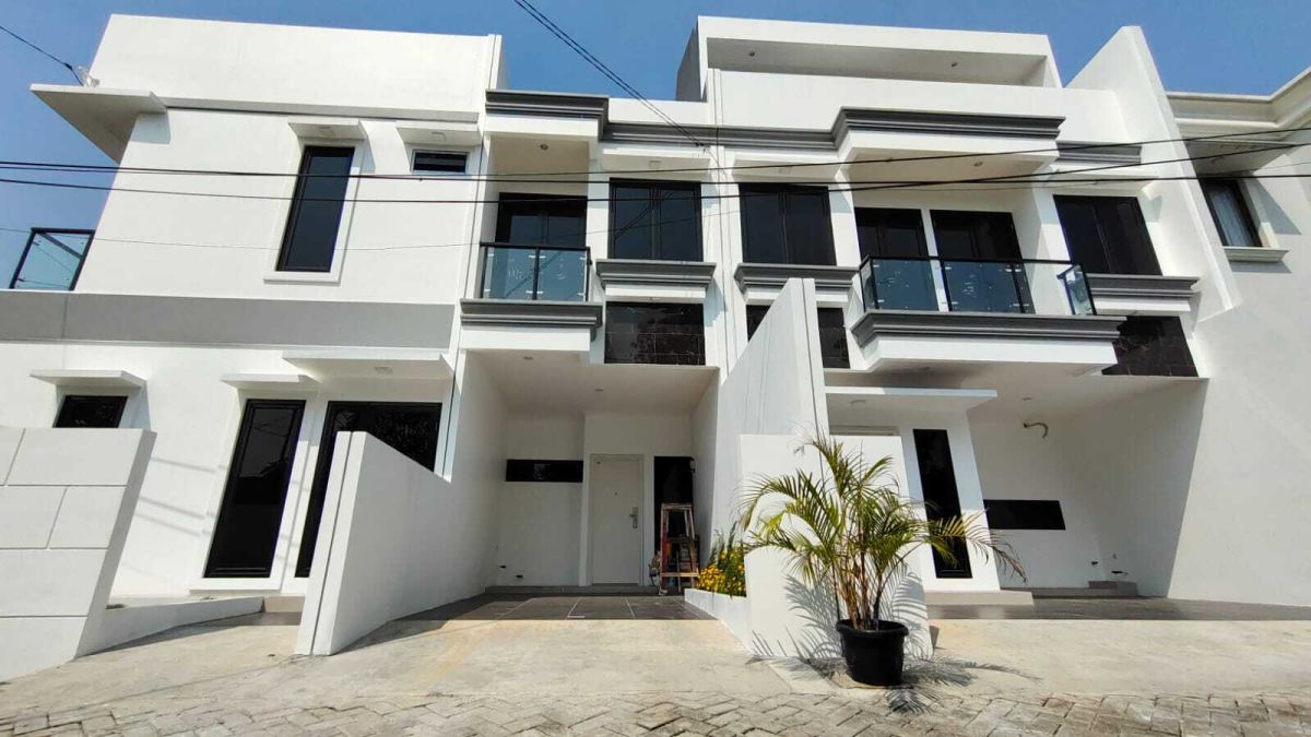 Dijual Rumah Baru Minimalis Modern di Palmerah Tengah Kota Jakarta