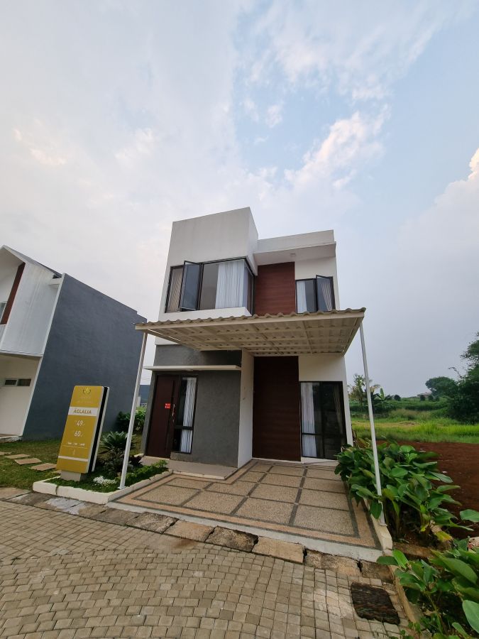 Rumah Arsitektur Modern Grand Alifia Bogor Tipe Aglalia 49/60