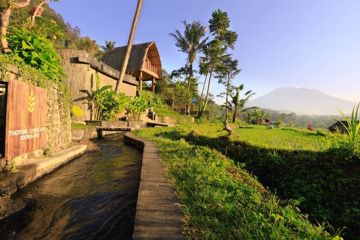 BREATHTAKING BALI GLAMPING LIKE LIVING IN A BALINESE PANTING