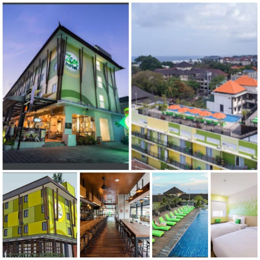Hotel Bintang 2+ Startegis Mewah di Jalan Werkudara Legian Kuta Bali