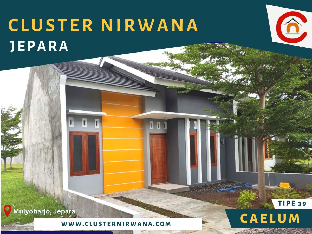 Dijual Rumah di CLUSTER NIRWANA JEPARA Type 39 Pusat Kota Strategis