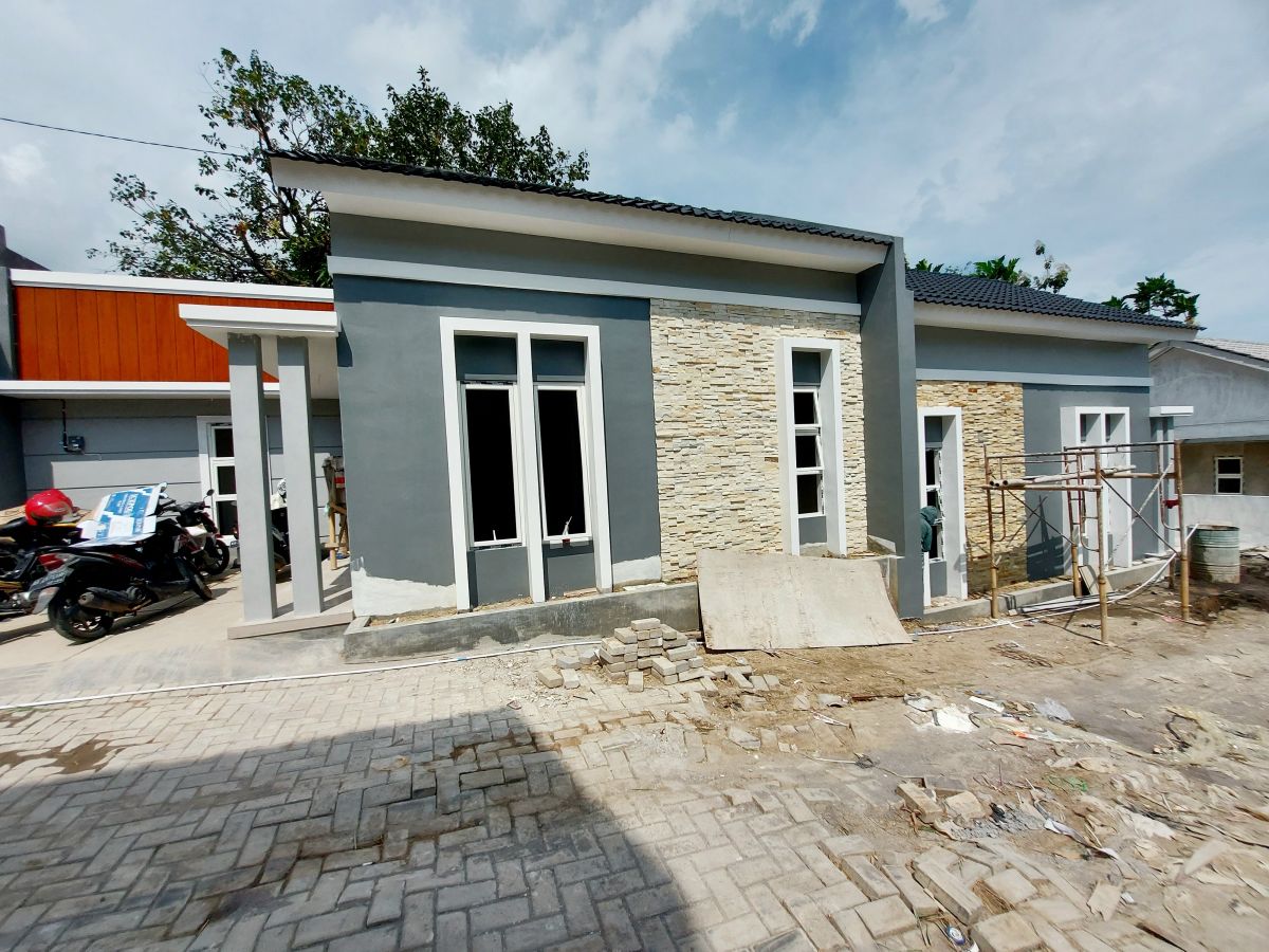 Mini Cluster Rumah Baru Tahap Finishing