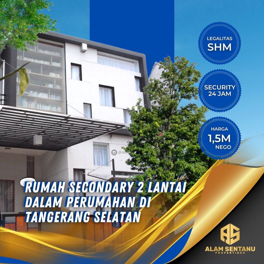 Dijual Rumah 2 Lantai Ciputat Tangerang Selatan
