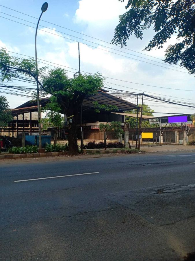 Disewakan Lahan (ex Tk. Bangunan) lokasi pinggir jalan Besar Narogong