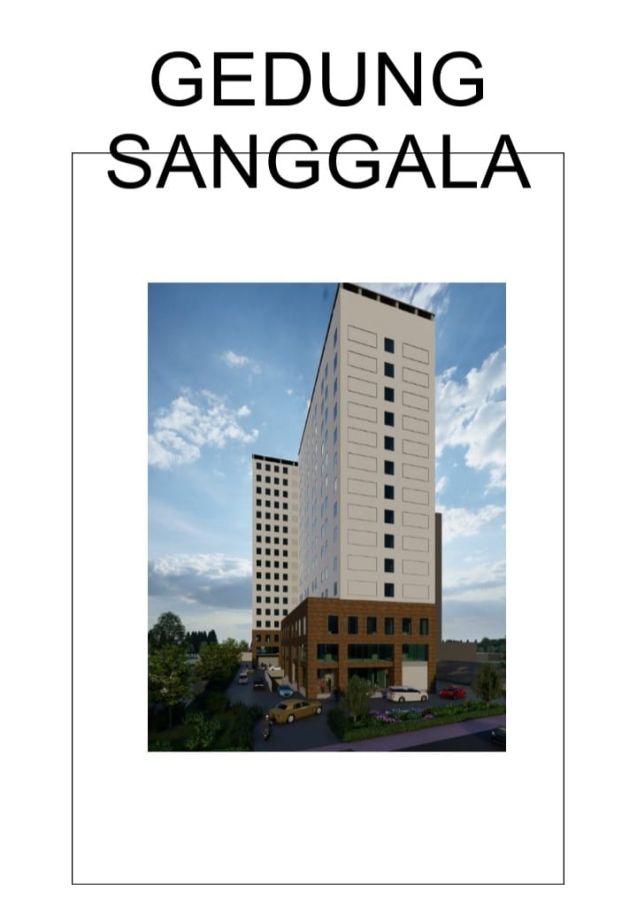 Dijual Gedung Baru Sanggala Hotel Dan Office Building Ada Dua Tower