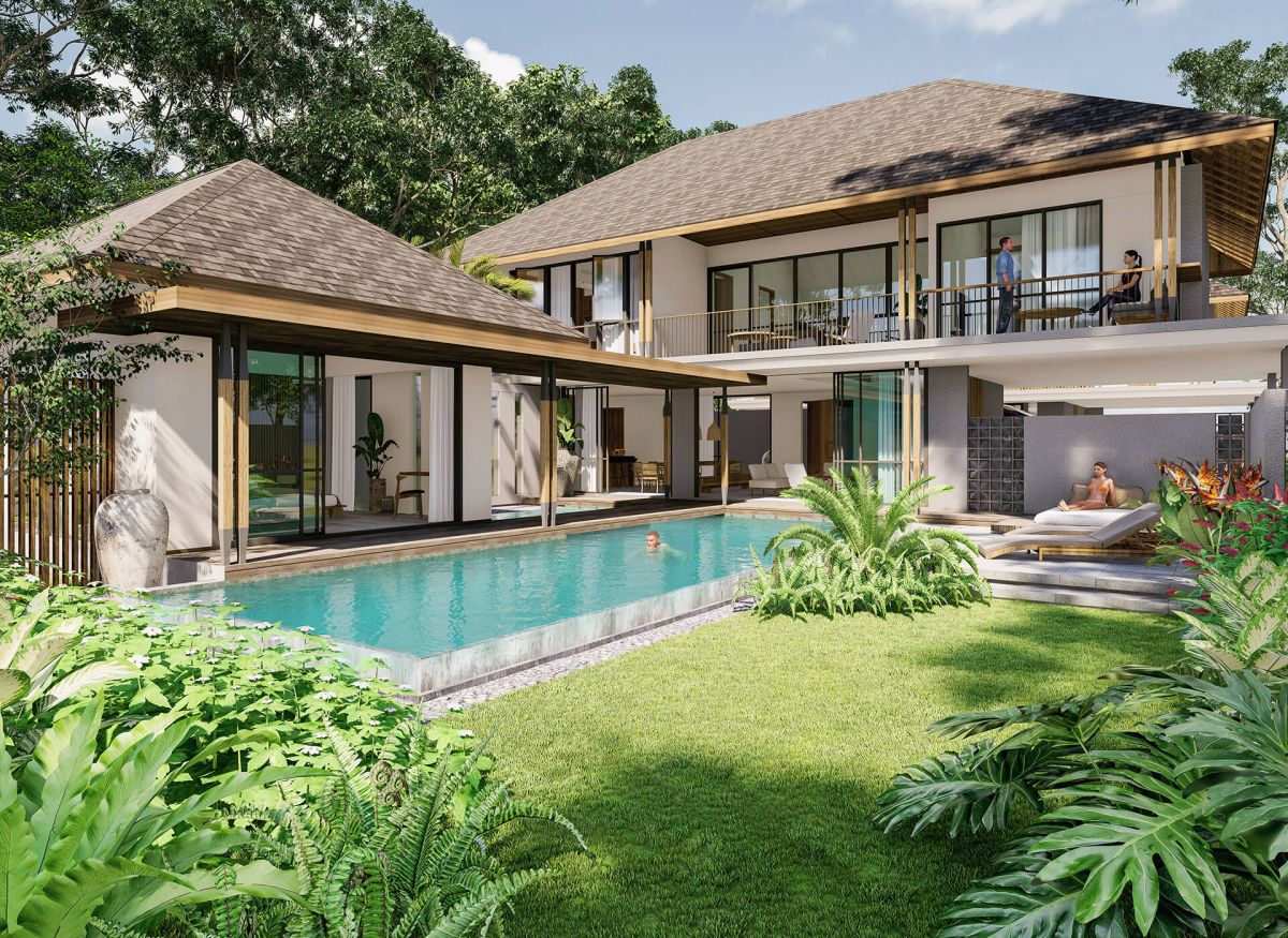 Villa dengan konsep kemewahan di dekat ayana dan pantai jimbaran bali