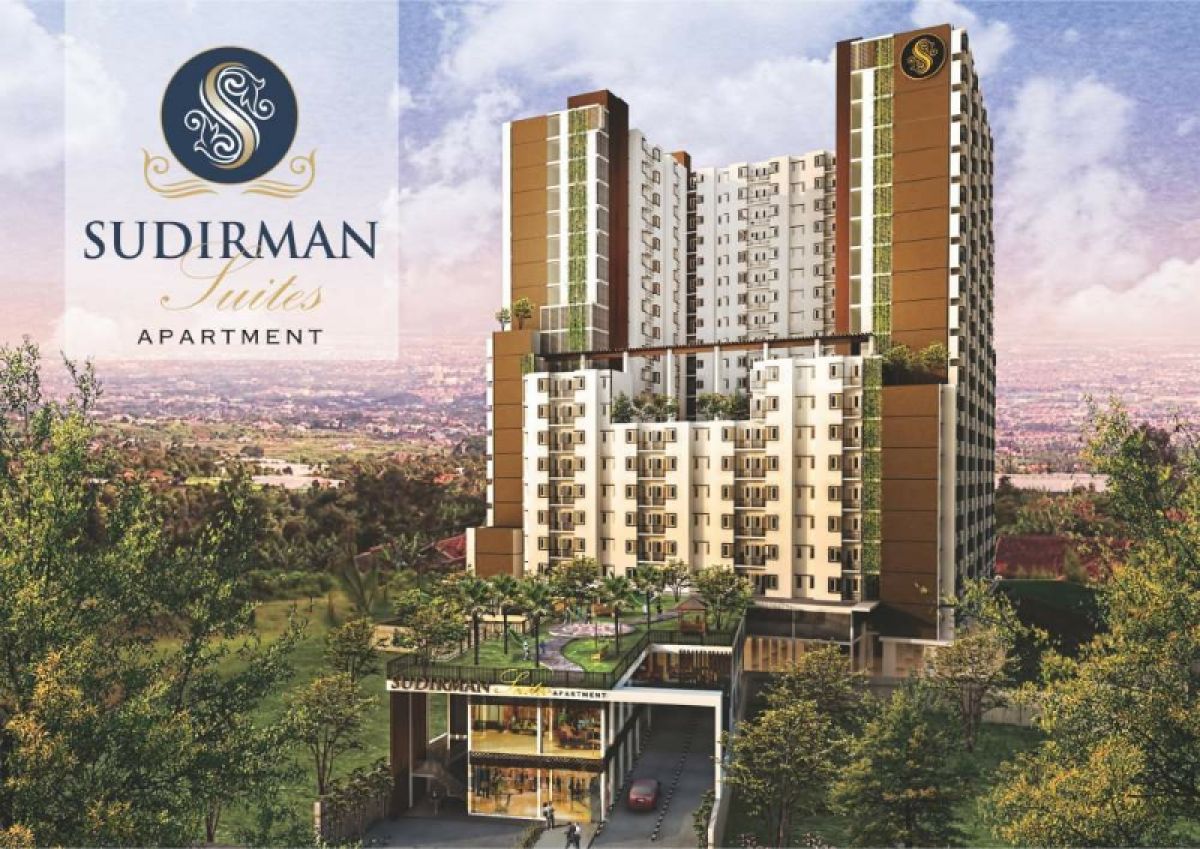 Rent unit apartemen Sudirman Suits Bandung tipe 2BR lokasi strategis
