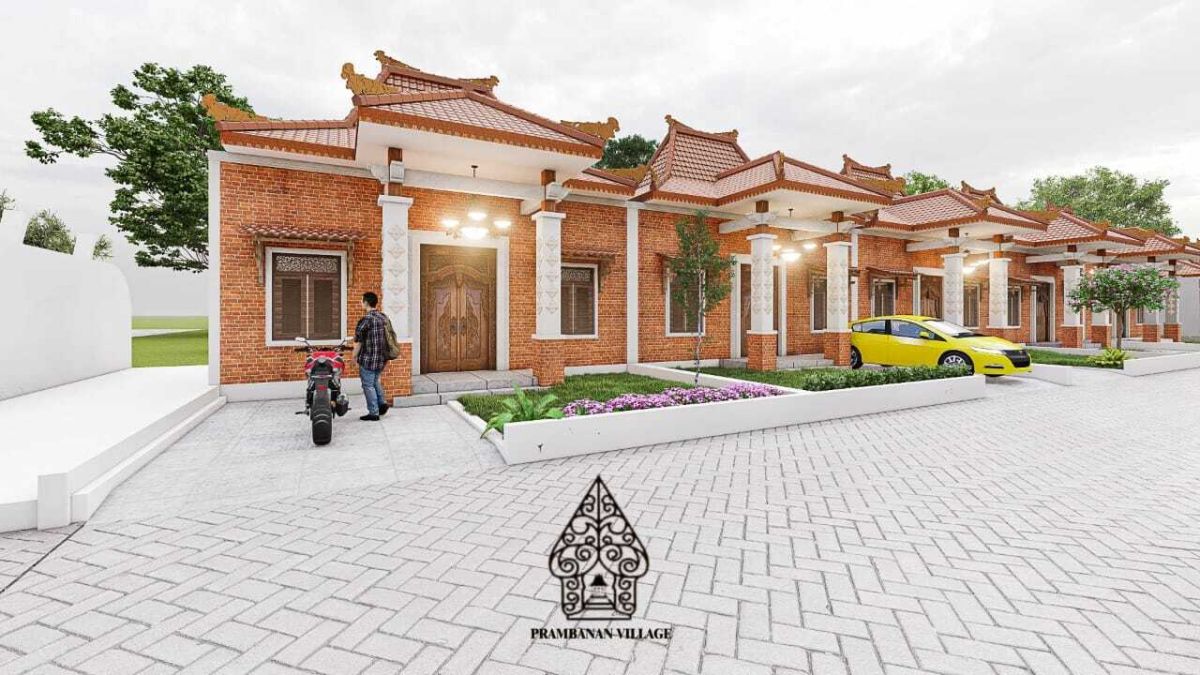 Rumah Villa Klasik murah dekat candi Prambanan