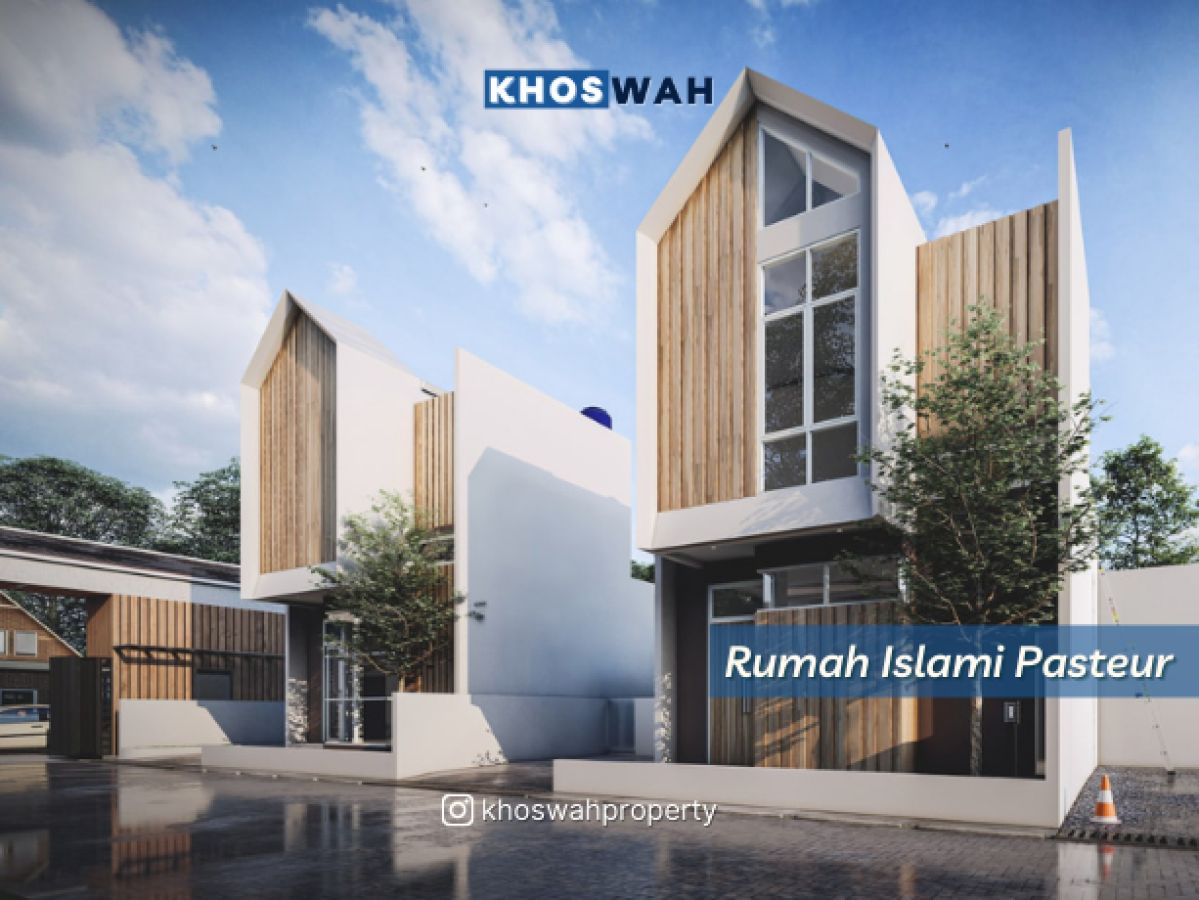 Rumah Mewah Bisa KPR Syariah Lokasi Strategis di Pasteur Bandung