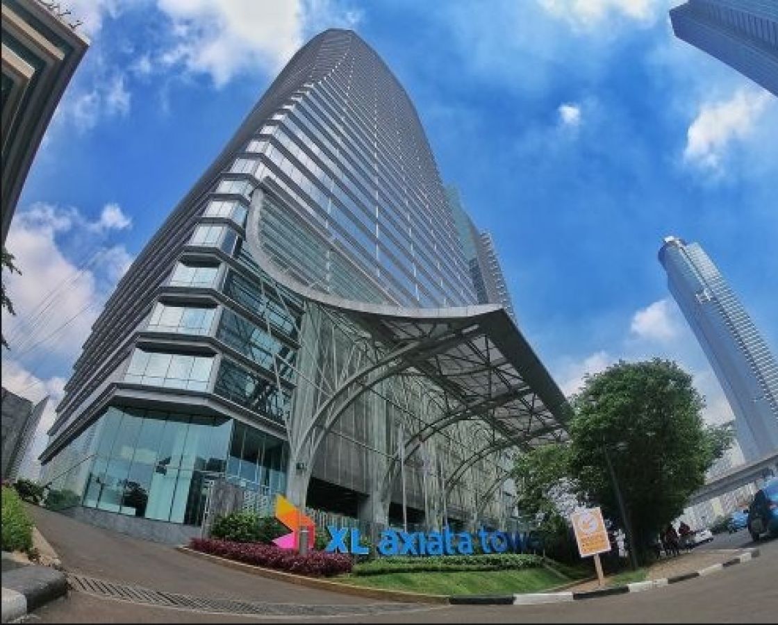 Disewakan office 1000m2 di XL Axiata Tower Jl. HR Rasuna Said