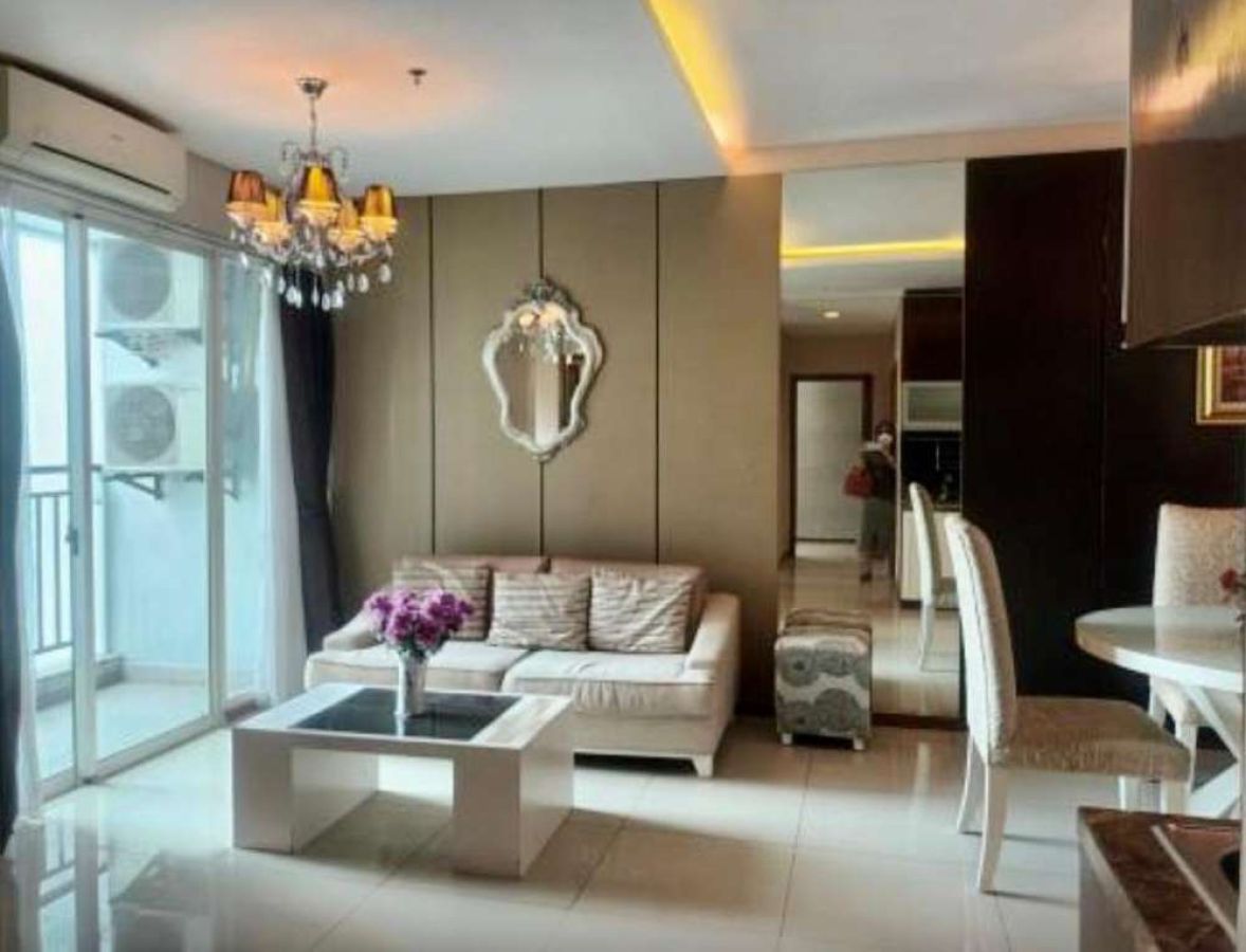 Apartemen Thamrin Residences 3BR (100,5 m2) Fully Furnished, 2,550m