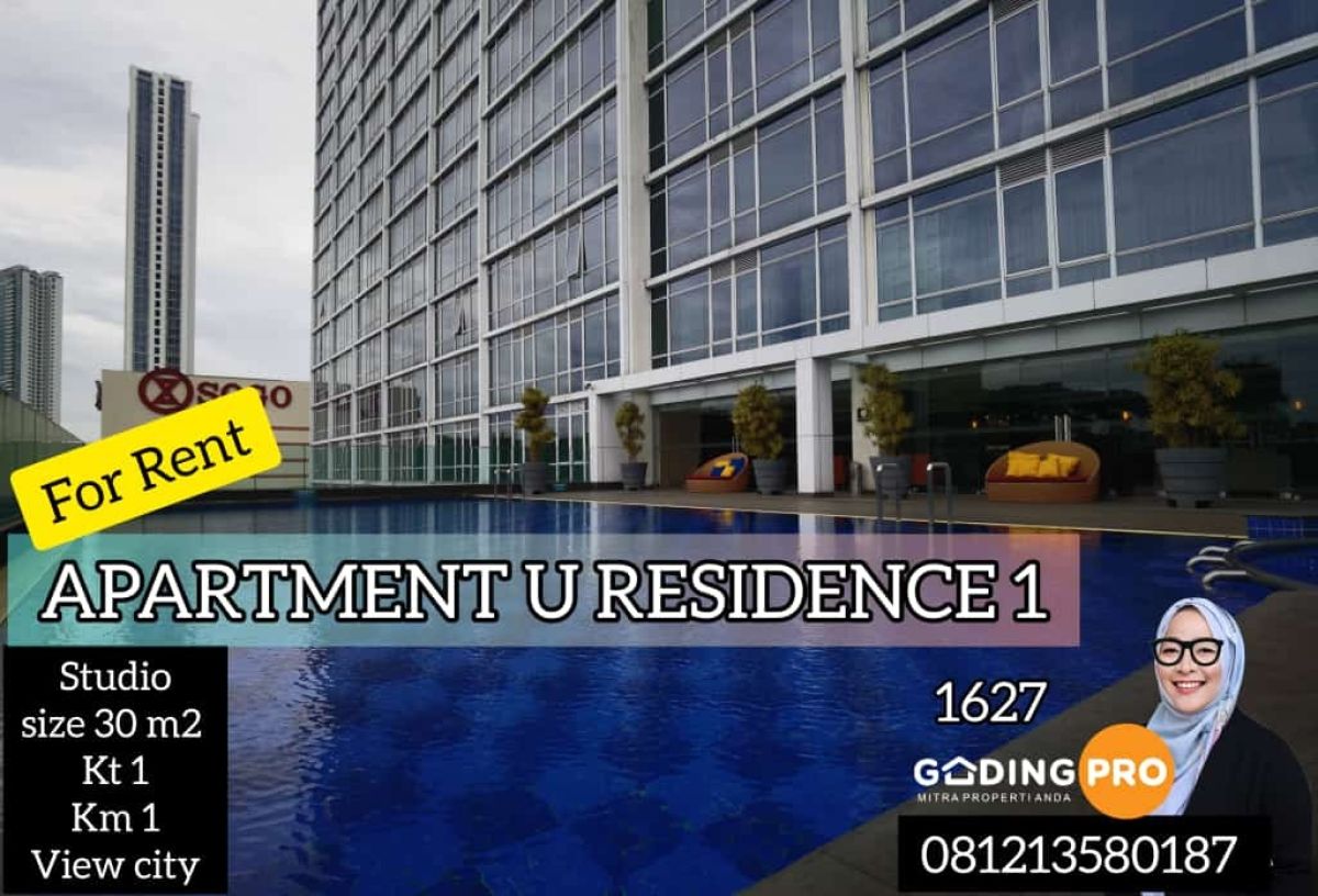 Disewakan Apartment U-Residence 1 1627