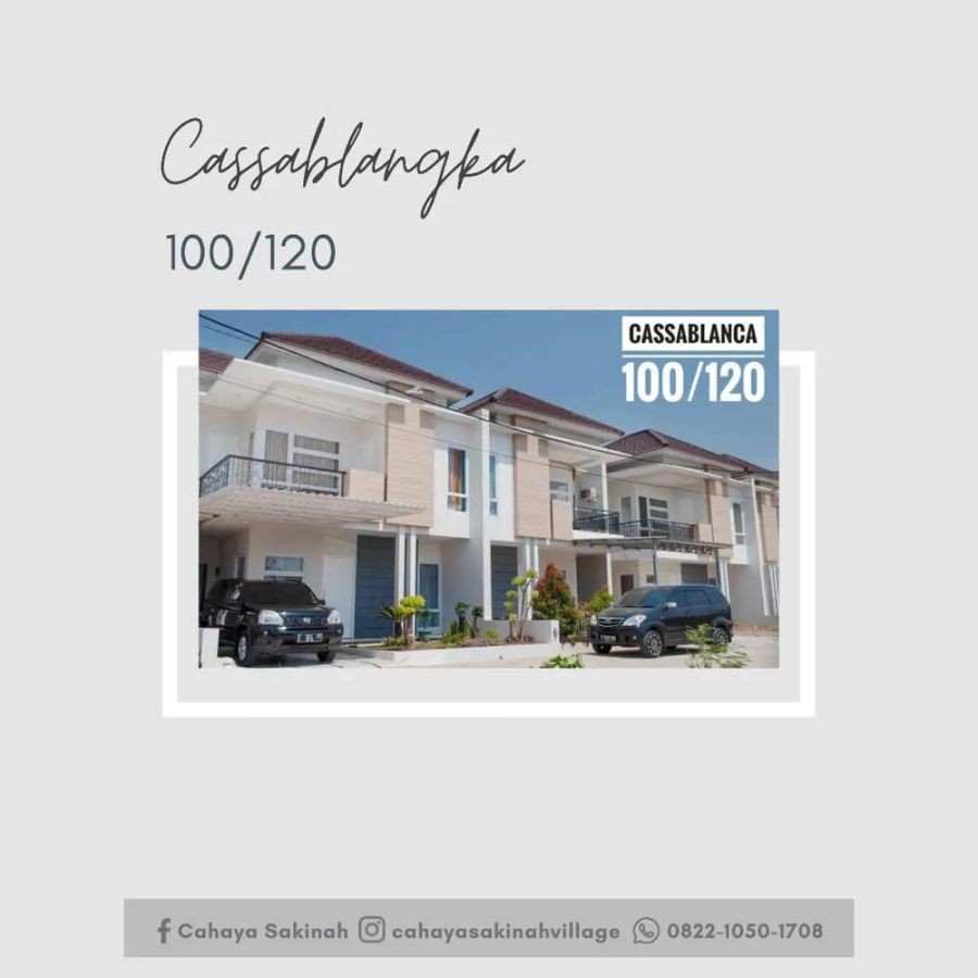 Cassablanca 126 - Rumah Premium & Strategis di Pusat Karawang