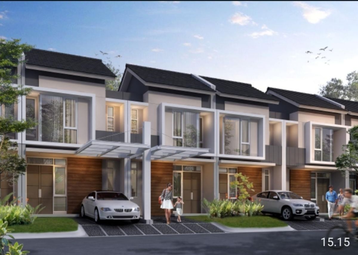 Rumah 2 Lantai DP 6 jutaan di Grand Bukit Dago Serpong