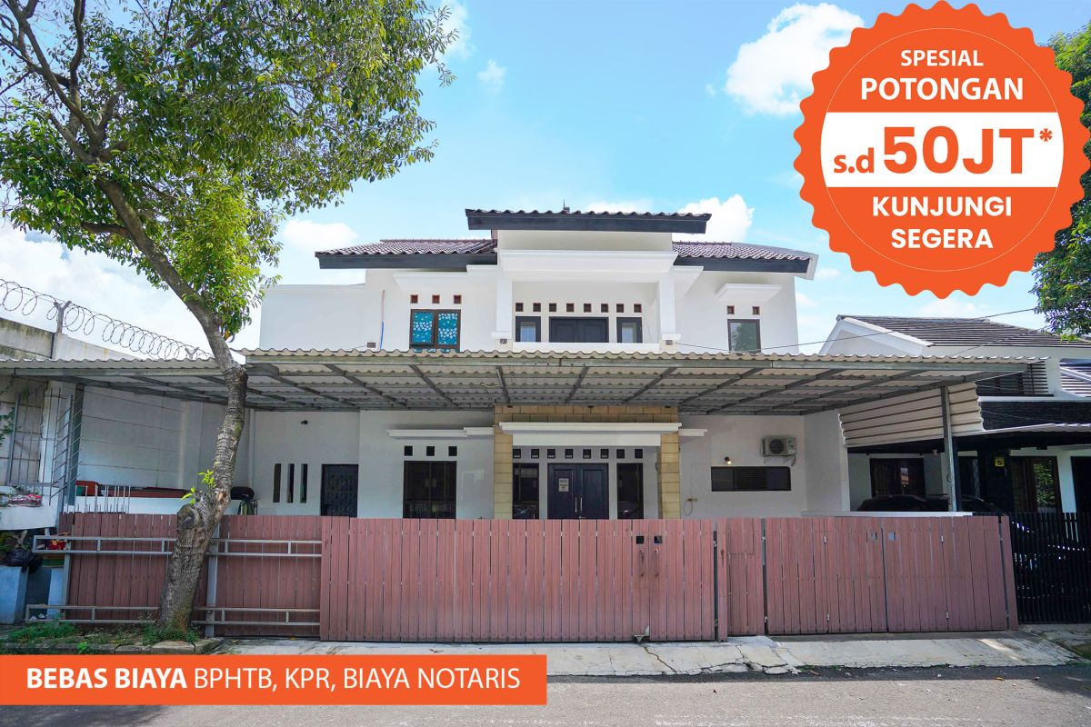 Rumah 2 Lantai Dekat Bsd di Permata Bintaro Harga Nego Kpr