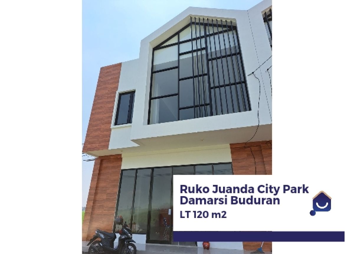Disewakan ruko Juanda City Park Damarsi Buduran Sidoarjo