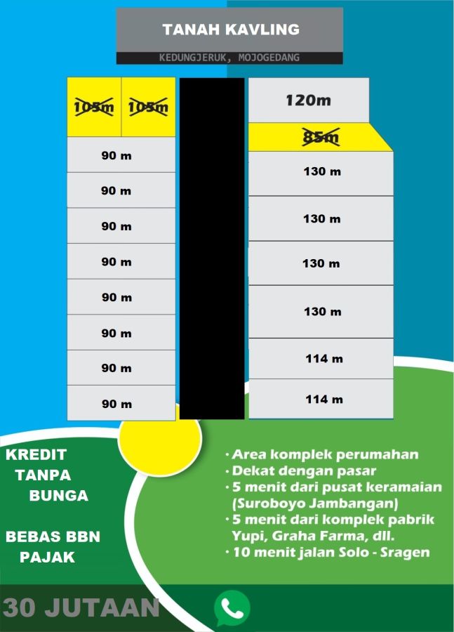 Jual Cepat Tanah Kavling Murah Investasi Sangat Tepat