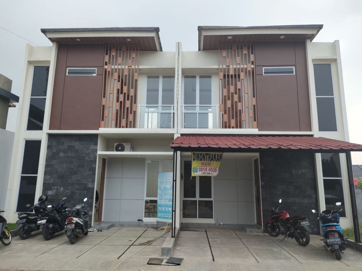 550.Rumah 2 lt Modern Minimalis with smart home Sistem Di Pamulang