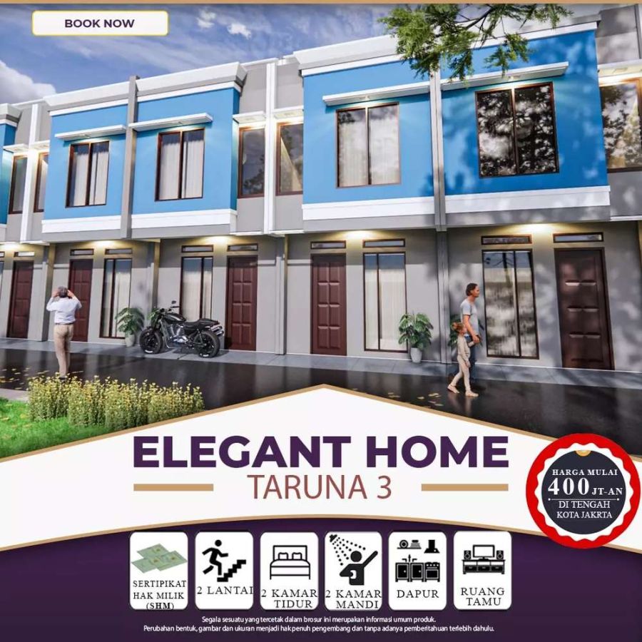 Dijual Rumah Baru termurah di Serdang,Kemayoran Jakarta pusat