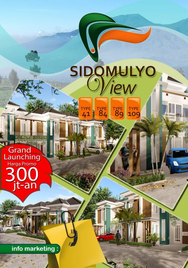 Rumah Berkonsep Villa 300 Jutaan Di Sidomulyo View Kota Batu