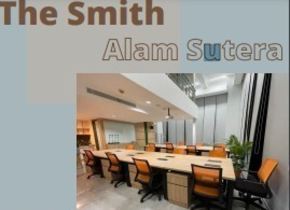 Sale Office Soho The Smith, Alam Sutera – Tangerang, Mezaine 2 Lantai