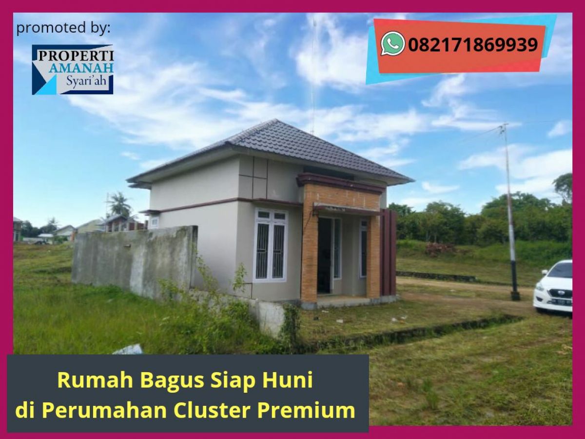 Jual Rumah Siap Huni di Padang, Posisi Hook Sisa Tanah Luas