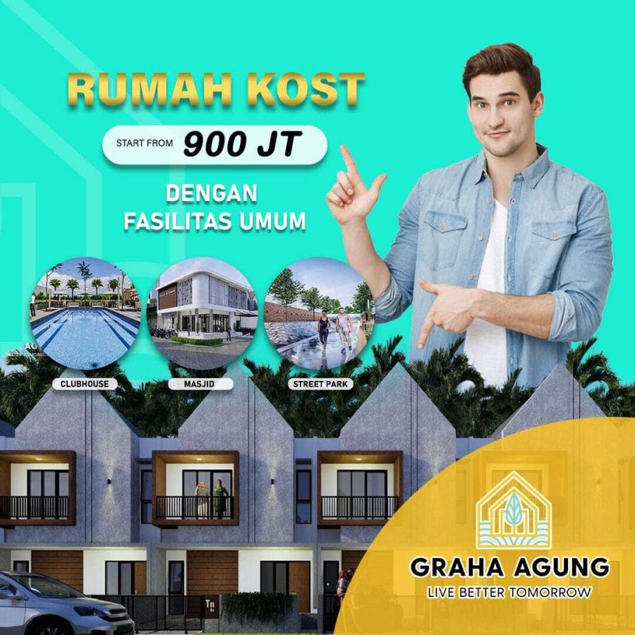 Rumah Kost 14 Kamar Premium Di merjosari Kota Maalang