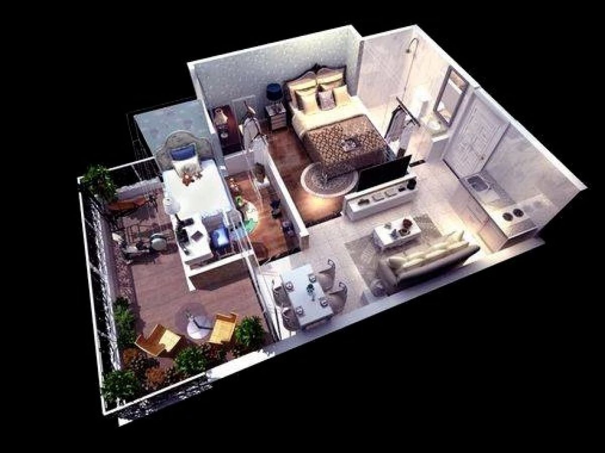 Apartemen JKT Living Star 2 BR (34 sqm)