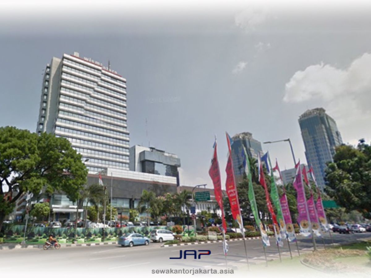 Sewa Kantor Wisma Antara 170 m2 (Partisi) - Jakarta Pusat