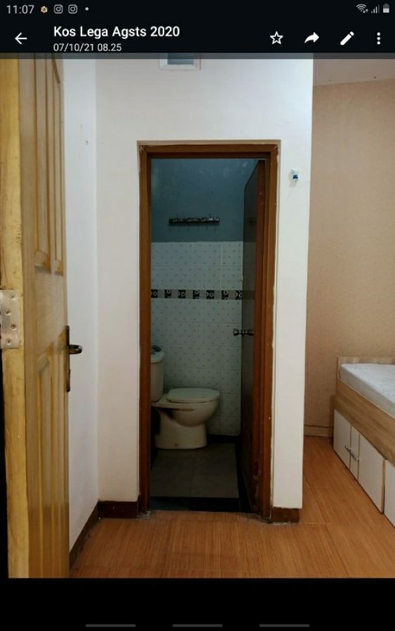 kos putri dekat UB tinggal jalan kamar mandi dalam kerto asri Malang