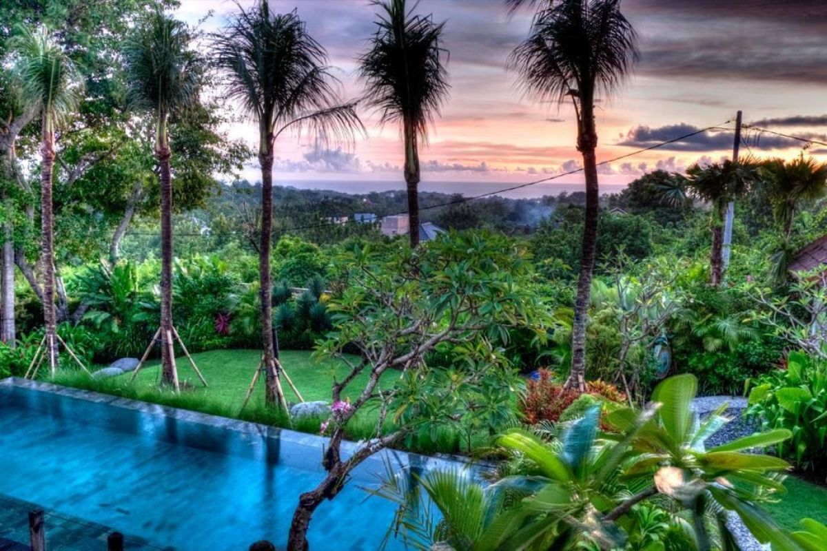 Villa dengan View Laut yang Menakjubkan di Ungasan Bali