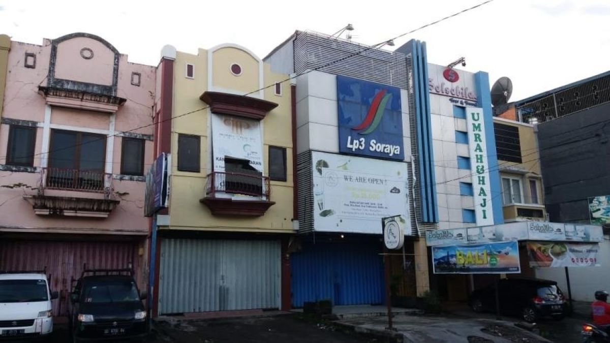 Disewakan Ruko Kota Makassar sekitar Jalan Adiyaksa, Jalan Boulevard