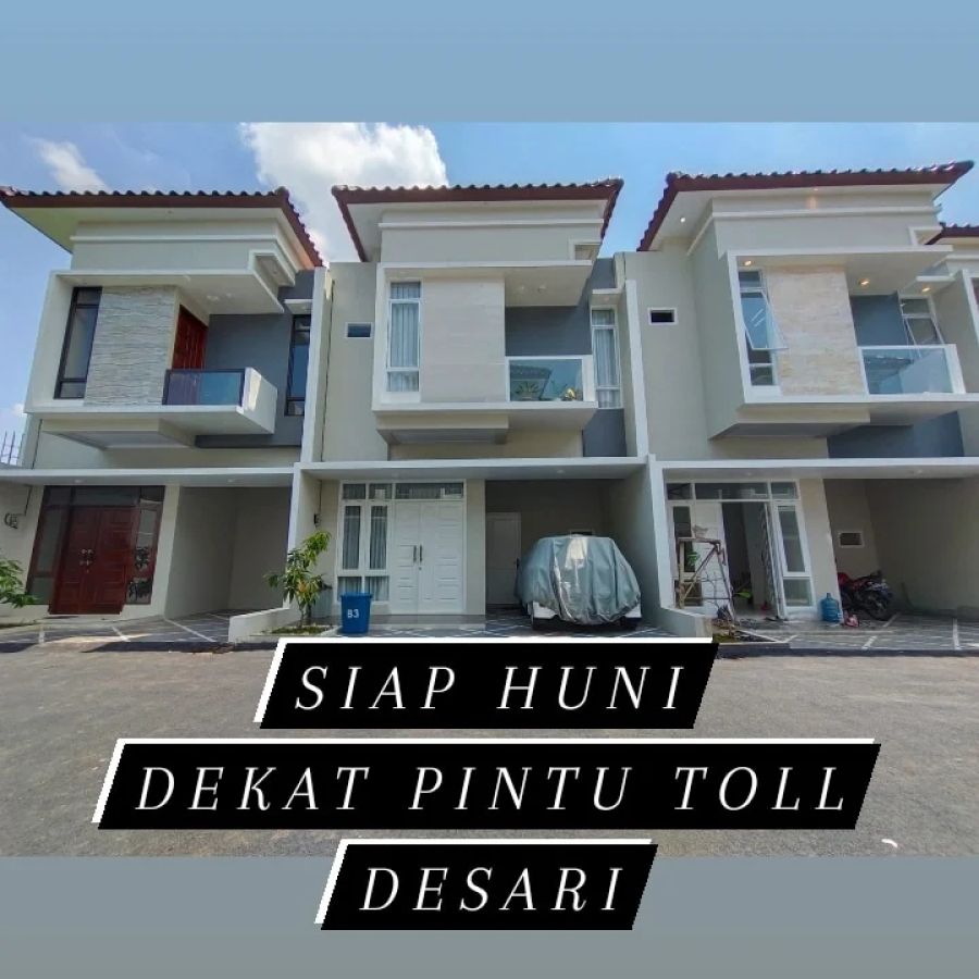 Cluster siap Huni full furnise one gate dekat Toll Desari