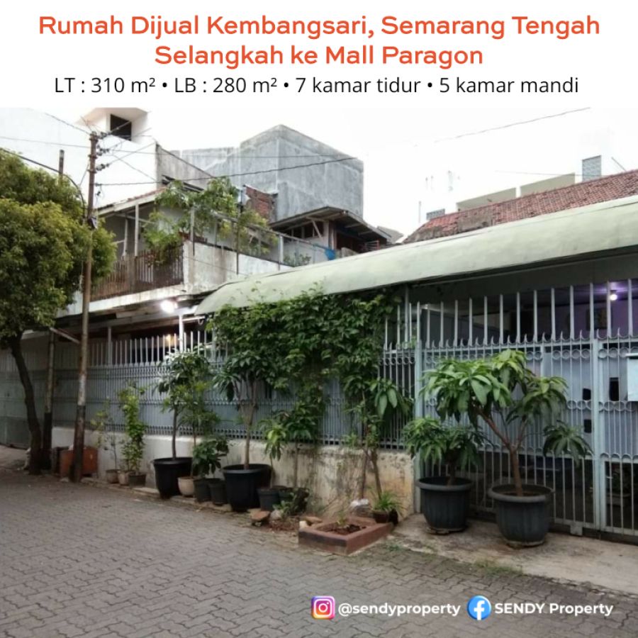 Jual Rumah Tengah Kota Depok Kembangsari Semarang