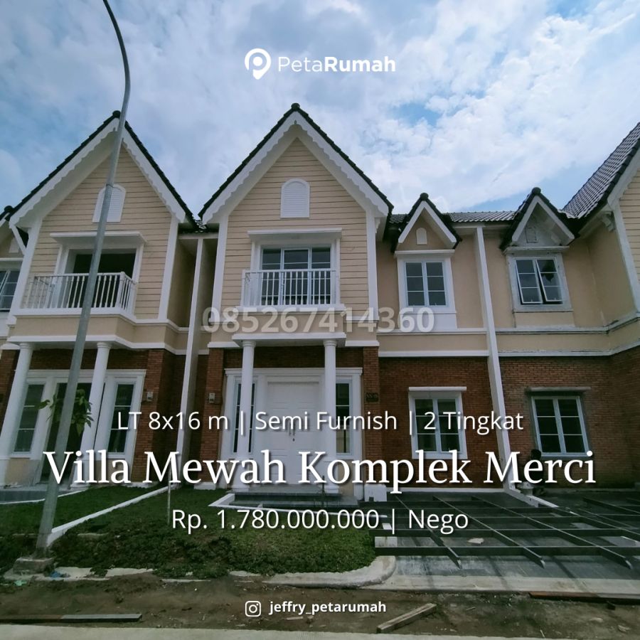 Dijual Rumah Komplek Medan Resort City Siap Huni Johor