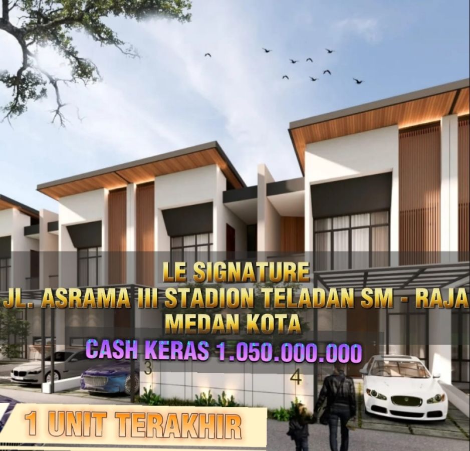 Rumah disamping stadion Teladan